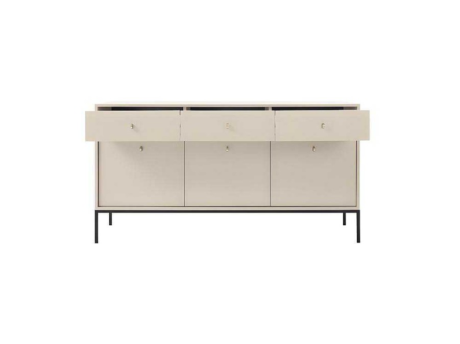 Vente-unique Buffetkast | Buffetkast - 3 Laden En 3 Deuren - Beige - Bogdan