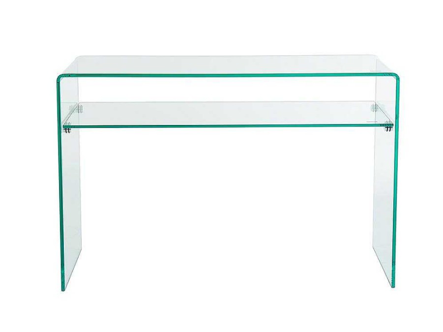 Vente-unique Sidetable | Sidetable - 1 Nis - Gehard Glas - Transparant - Stileos