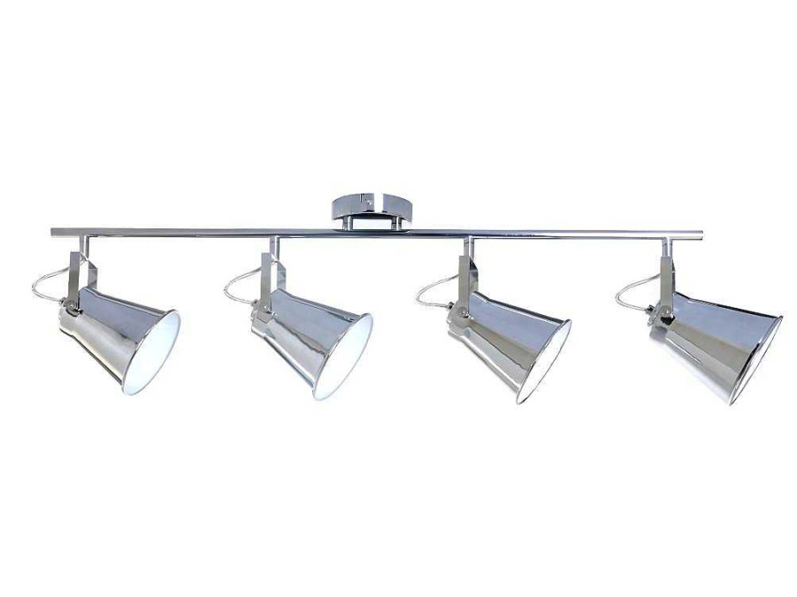 EPIKASA Tuinlamp | Tekla Spot, Chroom, Wit, 86,5X15X21 Cm, Epikasa