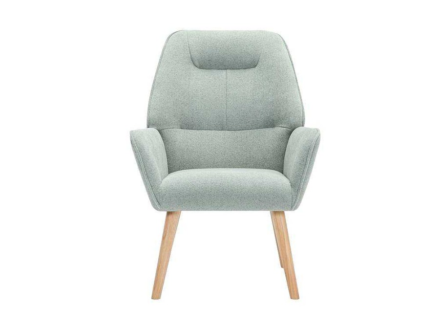 Vente-unique Fauteuil Stof | Fauteuil Van Blauwgroene Stof Osimo