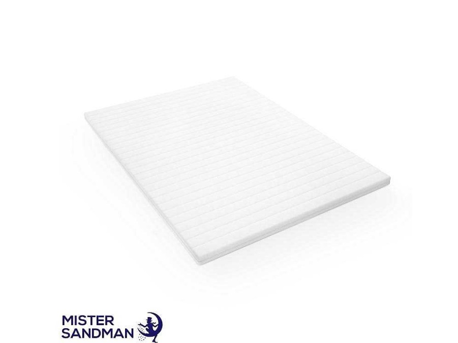 MISTER SANDMAN Topmatras | Topmatras 120X190 Cm Met Stevige Ondersteuning - Afneembare En Wasbare Hoes Voor Optimale Hygiene