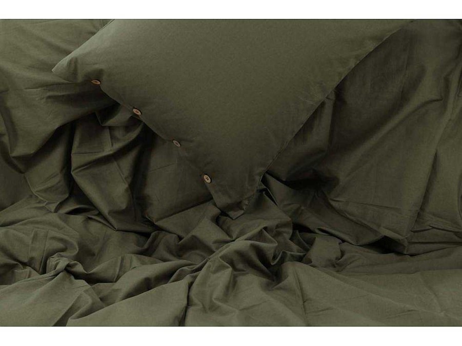 Vente-unique Beddengoed | Joar Bedset 1 Set 200X150Cm Groen.