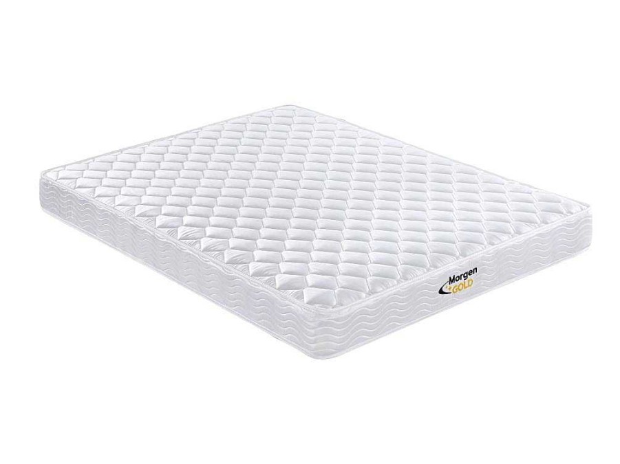 Morgengold Set Matras En Lattenbodem | Set Bedbodem + Matras Met Veren Wolkenlos Van Morgengold - 140 X 190 Cm