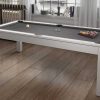 Vente-unique Spel Voor Binnen | Moduleerbare Tafel - Wit - Biljart En Tafeltennis - L182 X B102 X H80 Cm - Henk