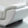 LINEA SOFA Leren Zitbank | Hoekbank Van Leer Nahia - Wit - Hoek Links