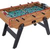 Vente-unique Spel Voor Binnen | Tafelvoetbal Paulo Van Mdf - L153 X B77,6 X H96 Cm - Eiken