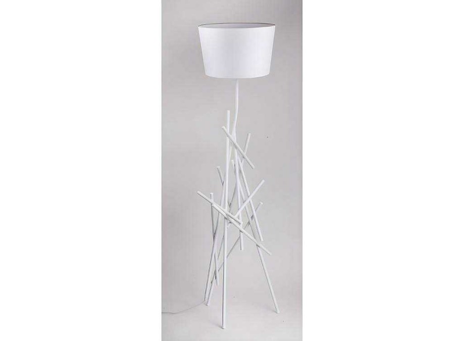 EPIKASA Staande Lamp | Glenn Vloerlamp, Wit, 40X40X162 Cm, Epikasa