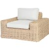 MYLIA Loungeset | Set Van 2 Tuinstoelen Obidos Van Gevlochten Hars