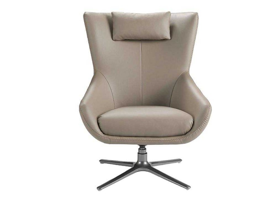 Angel Cerda Fauteuil Kunstleer | Kunstlederen Draaistoel Met Kussen 5044 Angel Cerda