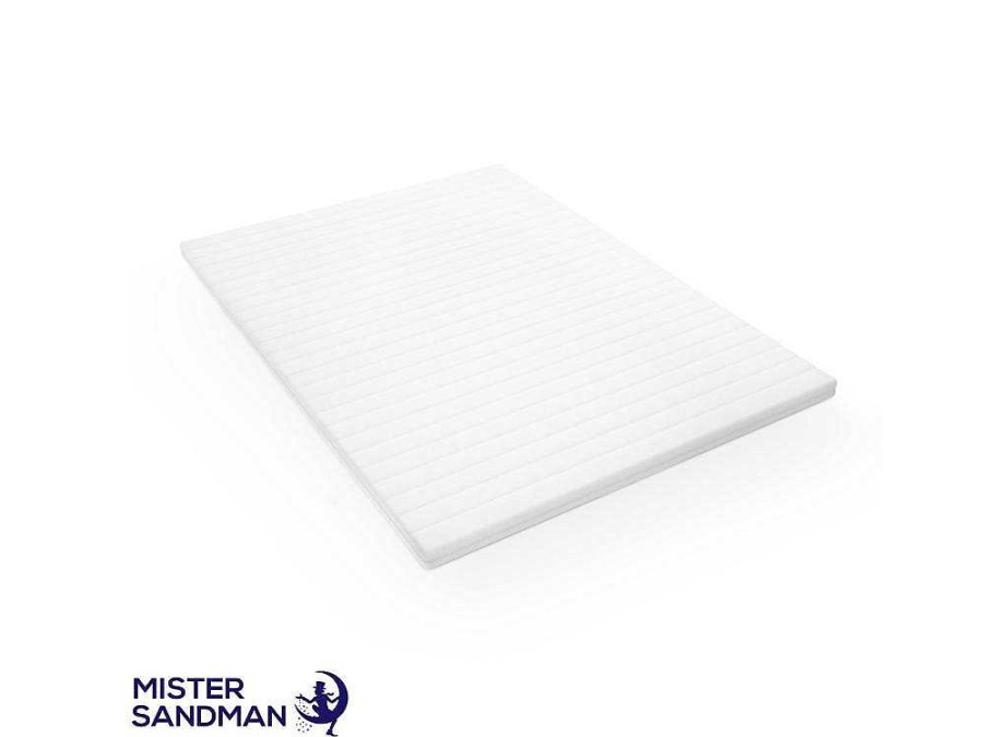 MISTER SANDMAN Topmatras | Topmatras 60X120 Cm Met Stevige Ondersteuning - Afneembare En Wasbare Hoes Voor Optimale Hygiene