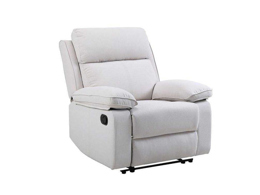 Vente-unique Relaxfauteuil | Relaxfauteuil Van Beige Stof Lana