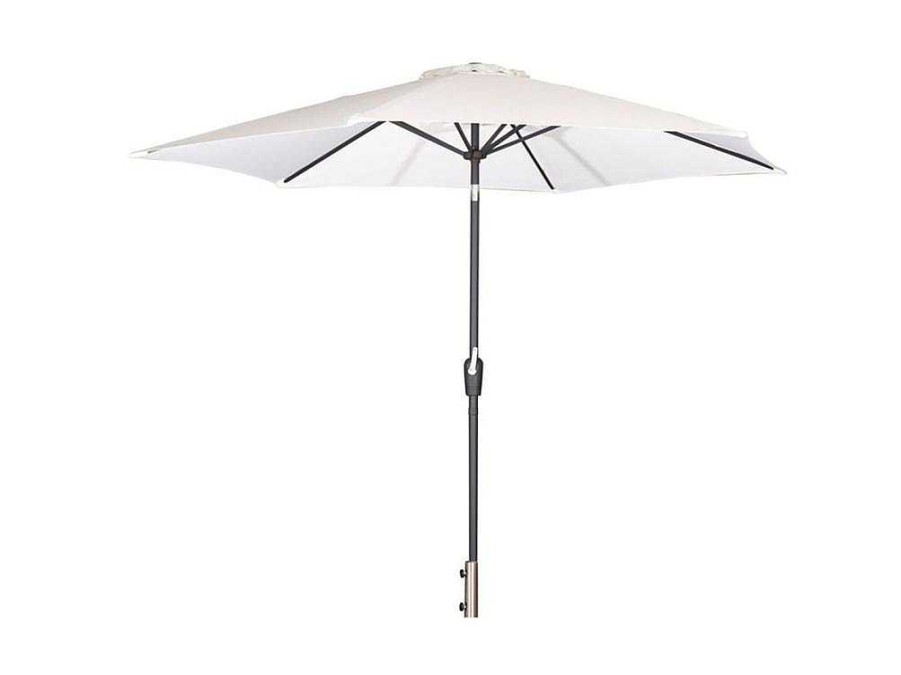 Vente-unique Parasol | Leeds Parasol Witgrijs.