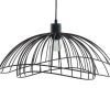 OZAIA Hanglamp | Hanglamp Met Draden Mania - Ijzer - 47 X 47 X 120 Cm - Zwart