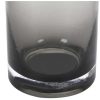 OZAIA Aanbiedingen: Woonaccessoires | Vaas Van Getint Glas - D16,5 X H25 Cm - Glas - Gerookt Grijs - Valoit