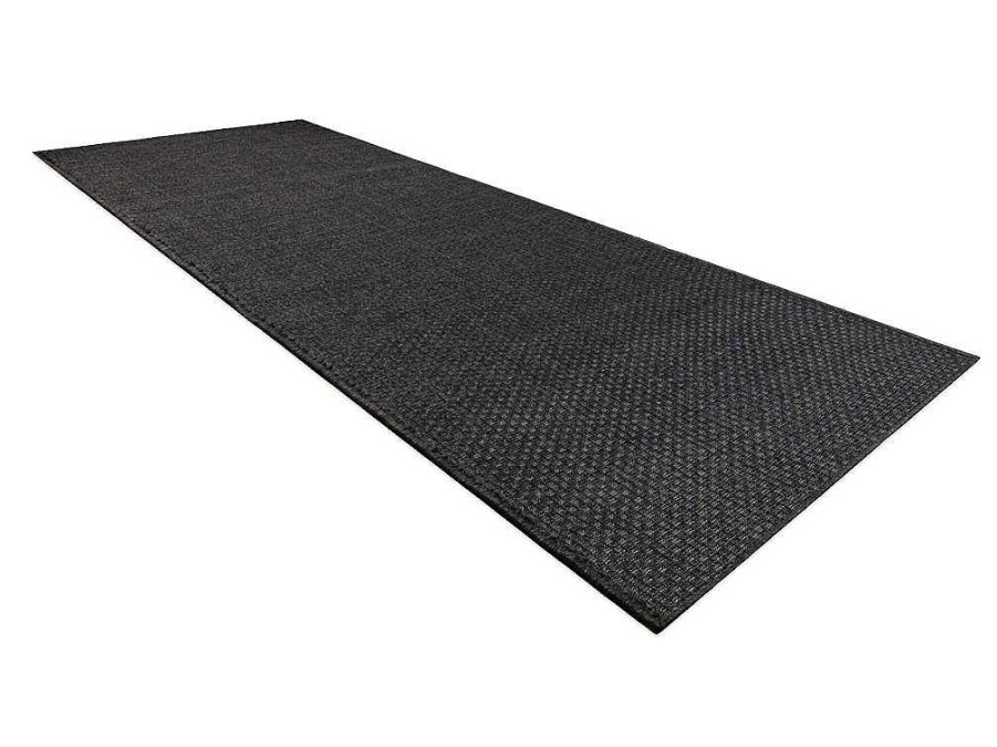 RugsX Tapijt Voor Buiten | Sisal Tapijt, Loper Timo 0000 Buitenshuis Zwart 70X300 Cm