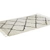 OZAIA Woonkamertapijt | Tapijt Berberstijl Marcus - 100% Wol - 120 X 170 Cm - Beige En Zwart