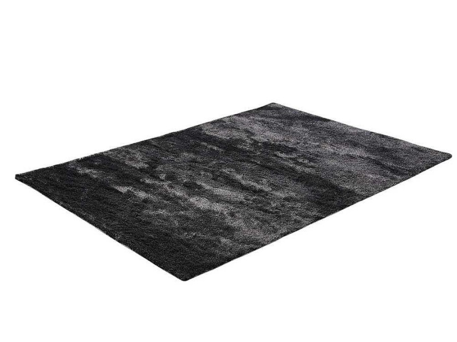 OZAIA Tapijt Hoogpolig | Tapijt Shaggy Dolce Antraciet - Polyester - 140 X 200 Cm