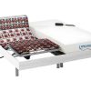 DREAMEA Elektrisch Relaxatiebed | Elektrische Bedbodem En Matras Met Vormgeheugen Hesiode Iii Van Dreamea - Motoren Okin - Wit - 2 X 90 X 200 Cm