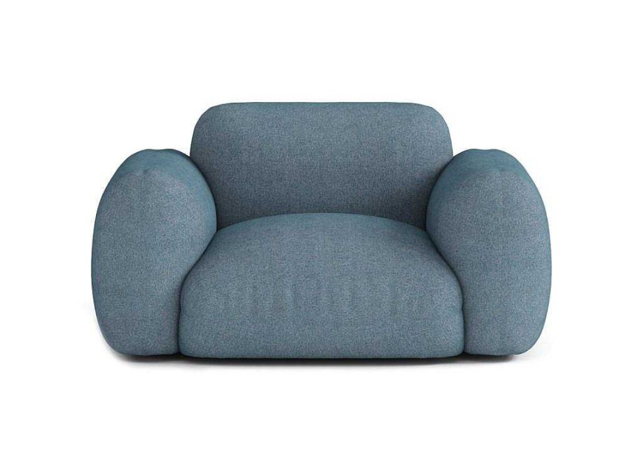 Atio Lage Fauteuil | Ben Fauteuil Blauw