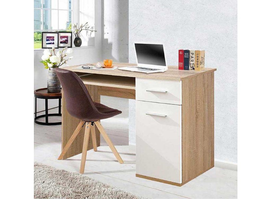 EPIKASA Bureaumeubel | Bureau Firenze - Sonoma - 104X50X75 Cm - Epikasa