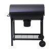 Vente-unique Buitenkeuken | Mcw-F70 Barbecuetrolley Met Deksel En Plank