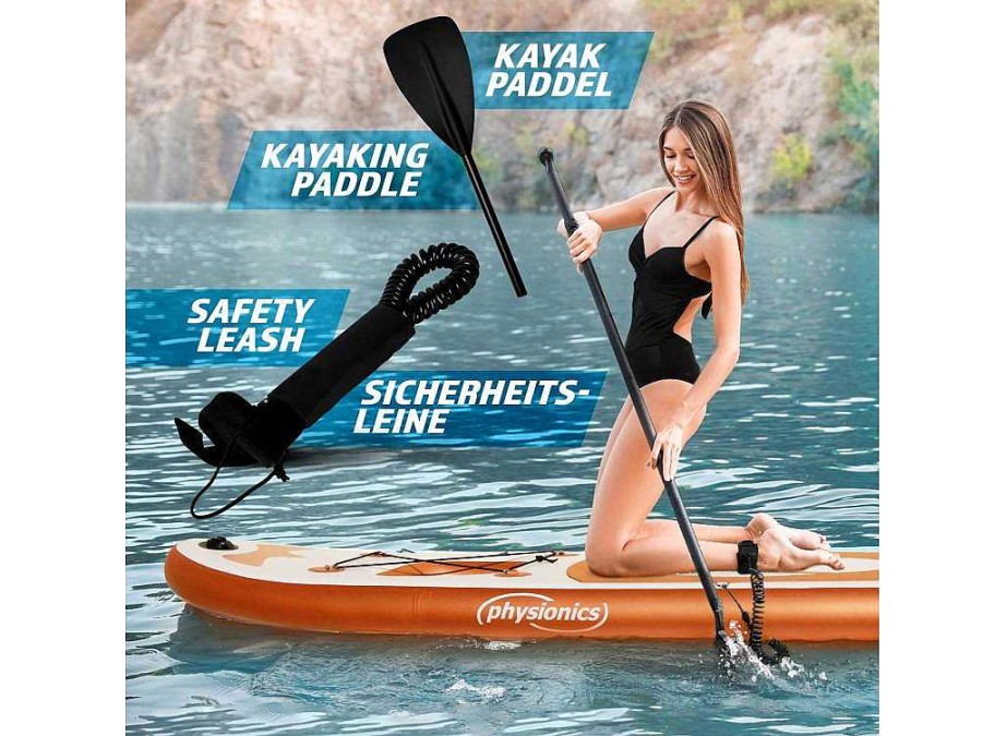 Vente-unique Watersport | Sup Board Bastet 320 Cm - Rose Goud - Incl. Accessoires