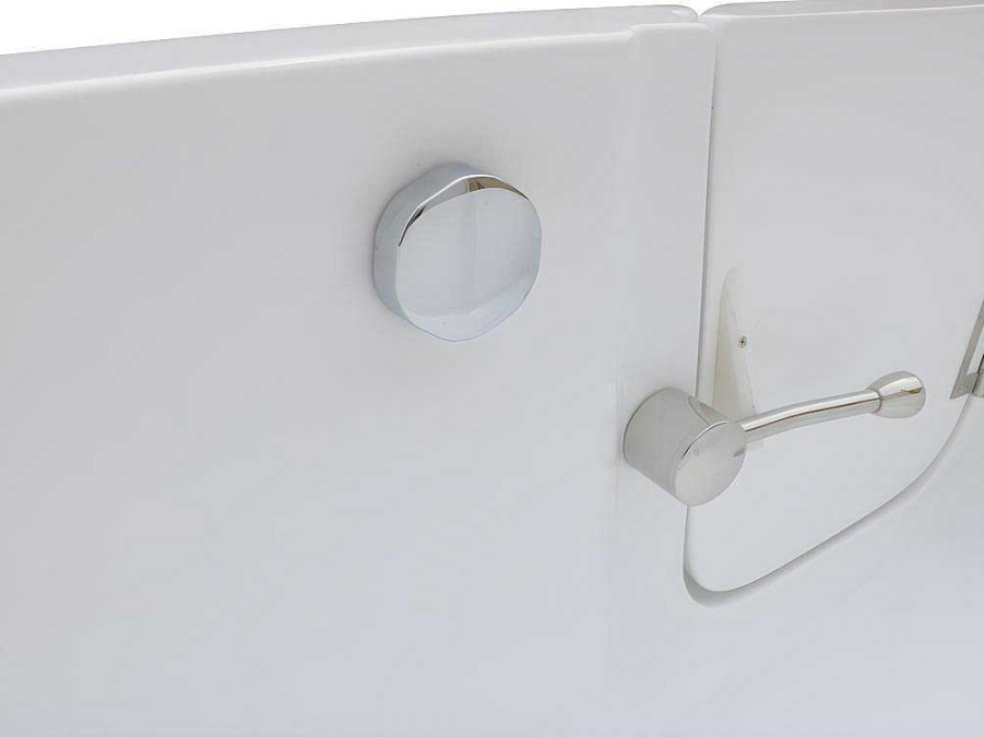 Shower & Design Hoekbad | Hoekbad Met Deurtje Servee - 235L - 170 X 76 X 62 Cm - Hoek Links