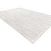 RugsX Klein Tapijt | Vloerkleed Nano Eo78C Melange, Lus, Platgeweven Grijs / Wit 140X190 Cm