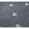 RugsX Kindervloerkleed | Tapijt Voor Kinderen Hearts Jeans, Gewreven Harten, Kinderen - Grijsk 100X150 Cm