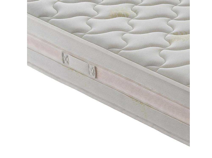 I Love Sleep Matras Met Vormgeheugen | Traagschuimmatras - 9 Verschillende Zones - Hoogte 25 Cm - Afneembare Aloe-Hoes 90X190 Cm