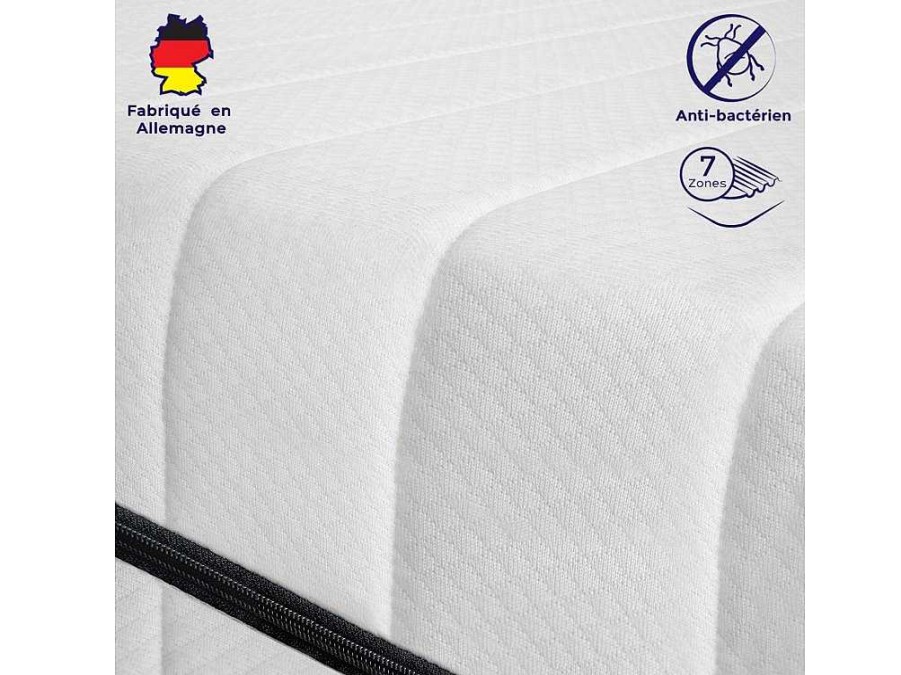 MISTER SANDMAN Eenpersoons Matras | Matras 140X190 Met Stevige Ondersteuning En Extra Comfort, Dikte 15