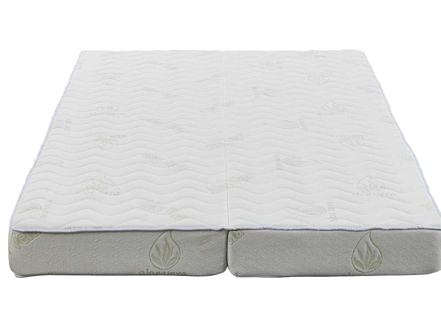 NATUREA Matras Voor Slaapbank | Matras 130X 190Cm Voor Clic-Clacbed Aloe Vera Dikte 16Cm - Aloha Van Naturea