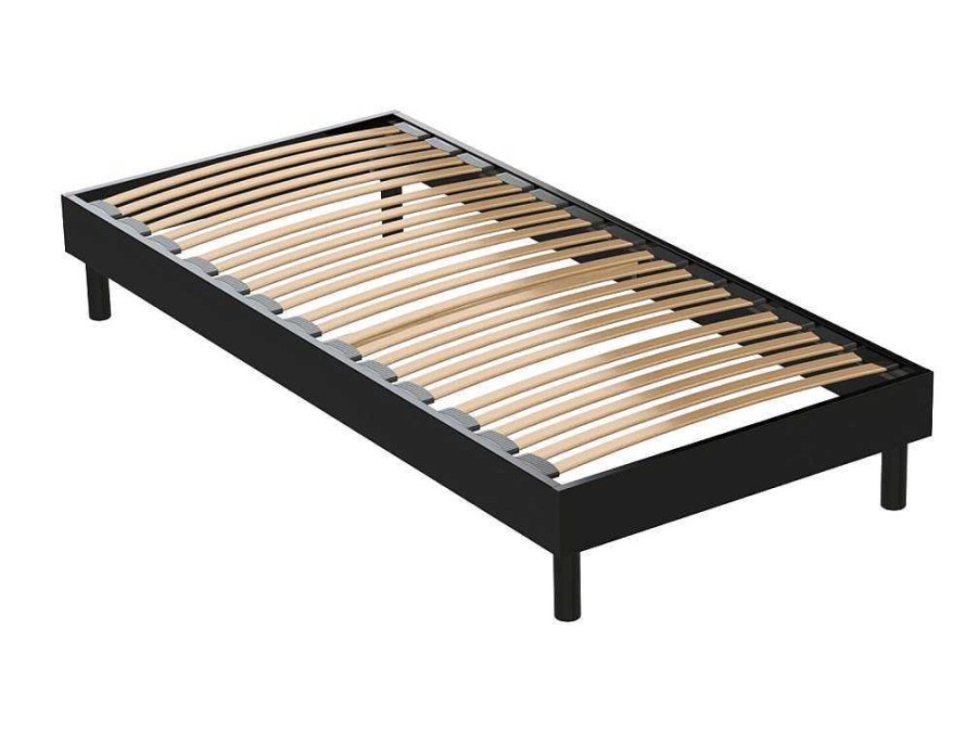 DREAMEA Bedbodem | Lattenbodem Michigan Van Dreamea - Zwart - 90X190 Cm