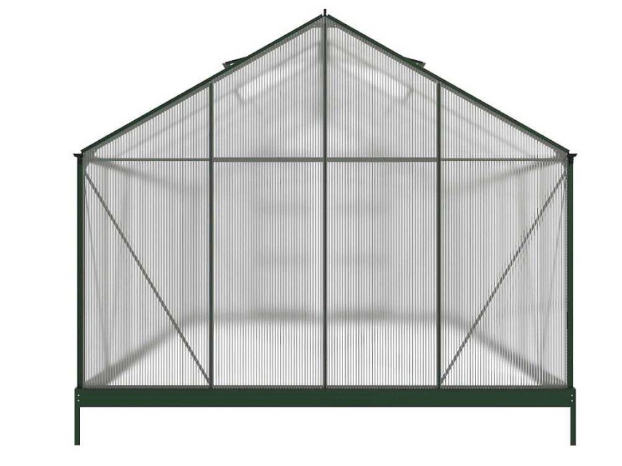 EXPERTLAND Tuinkas | Tuinkas Van Polycarbonaat 15 M Oxalis Met Basis