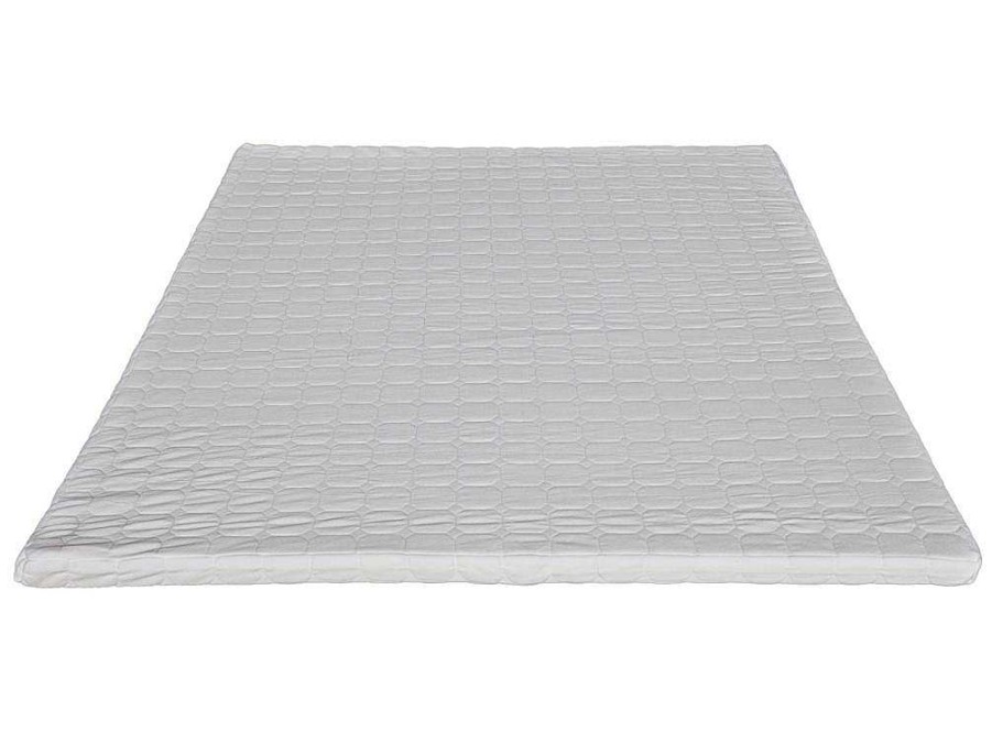 DREAMEA Topmatras | Dekmatras Met Veerkrachtig Schuim En Zachte Instap Van Dreamea - 140X190 Cm