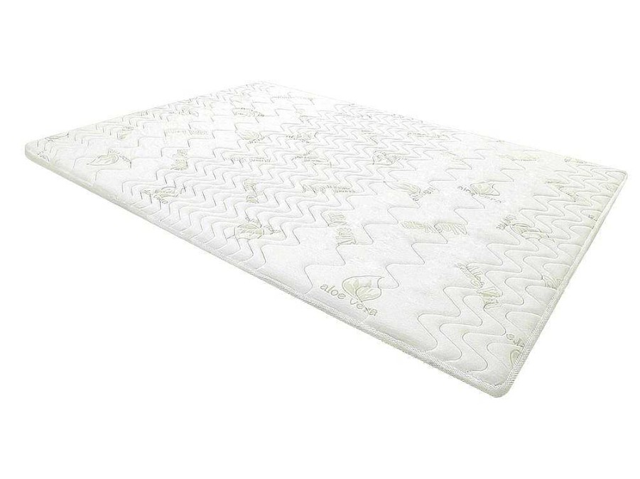 NATUREA Topmatras | Dekmatras Met Vormgeheugenschuim Aloe Vera Van Naturea - 180 X 200 Cm