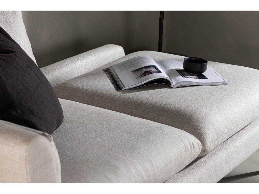 Vente-unique Chaise Longue | Tacoma Bank 2 Persoons Bruin.