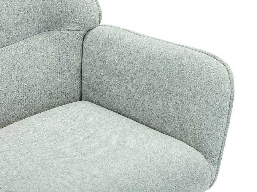 Vente-unique Fauteuil Stof | Fauteuil Van Blauwgroene Stof Osimo