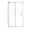 Shower & Design Douchewand | Douchedeur In Industriele Stijl - Chroom - 120 X 195 Cm - Toroni