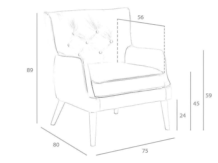 Angel Cerda Fauteuil Leer | Armstoel Met Leren Bekleding 5085 Angel Cerda