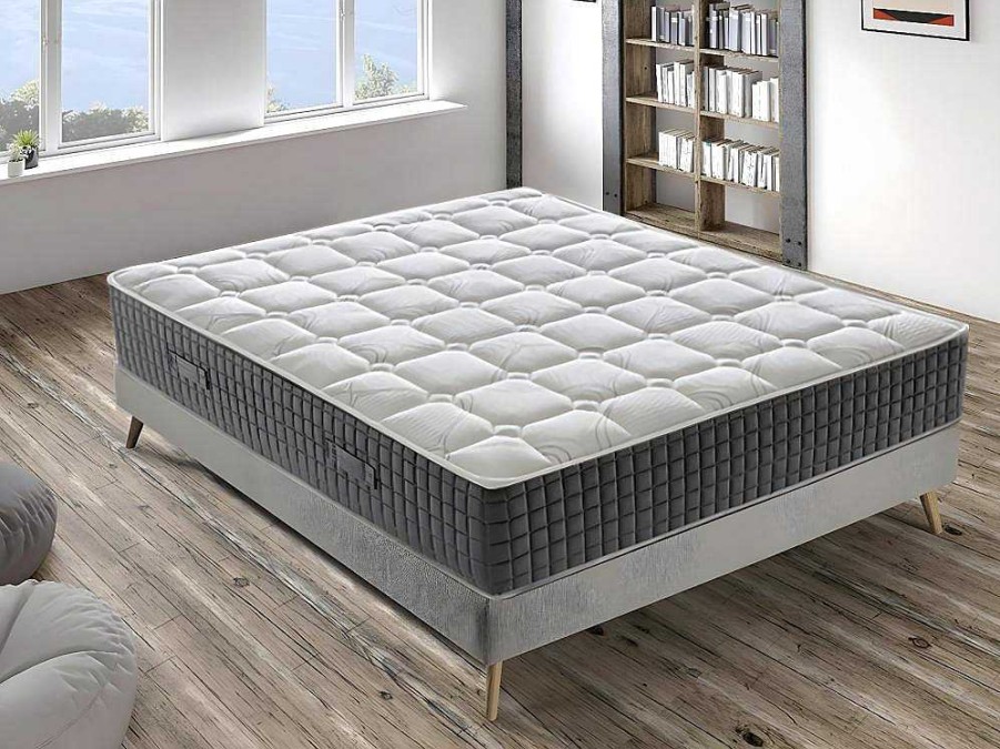 I Love Sleep Matras Met Vormgeheugen | Schuimmatras - Traagschuimmatras - Hoog 30 Cm - 11 Gedifferentieerde Zones 140X190 Cm