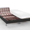 DREAMEA Elektrisch Relaxatiebed | Elektrisch Bed - Bedbodem En Matras - Latex Cassiopee Iii Van Dreamea - Okin Motoren - 2 X 90 X 200 Cm - Zwart