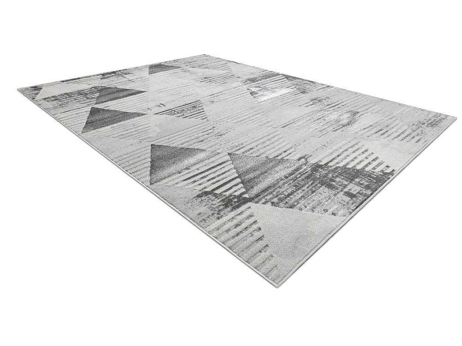 RugsX Groot Tapijt | Tapijt Lira E1627 Drieho Geometrisch, Structureel, Modern, Glamour - G 200X290 Cm