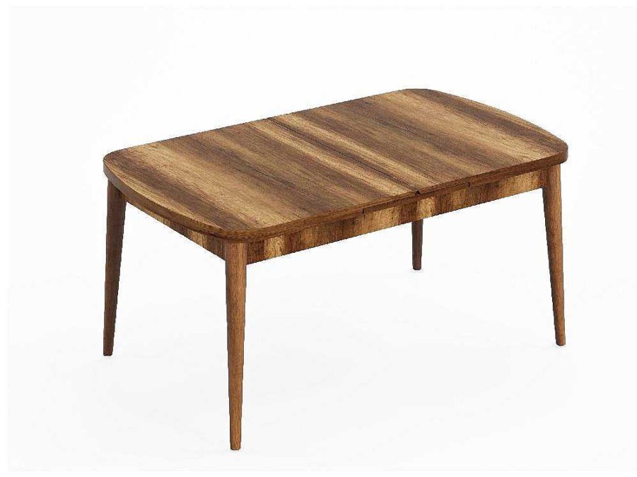 EPIKASA Eettafel | Dalila Tafel, Walnoot, 178X80X72 Cm, Epikasa