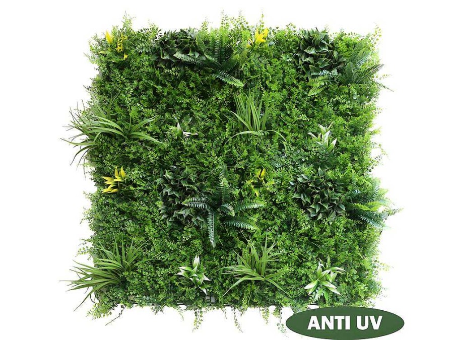 Vente-unique Plantenwand | Plantenwand Newry - Set Van 1 M - Groen