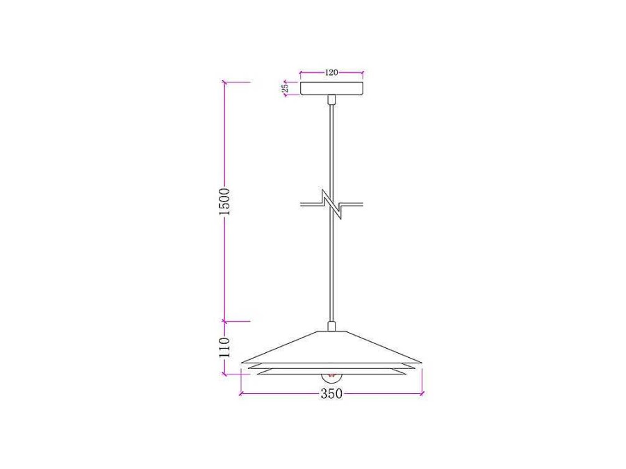 OZAIA Hanglamp | Hanglamp Van Metaal - D35 X H161 Cm - Groen - Kiruna