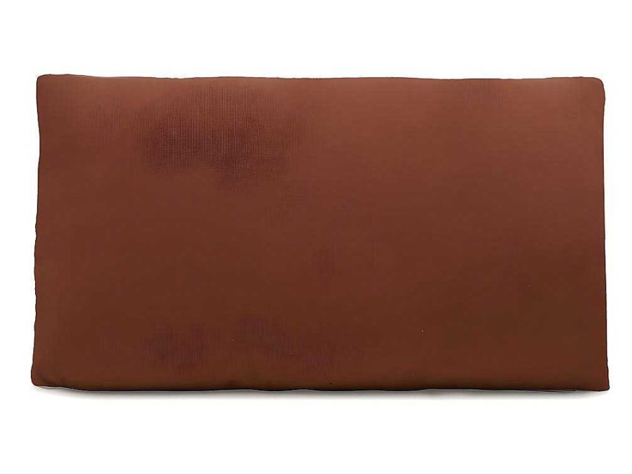 OZAIA Huistextiel | Set Van 2 Kussens 100% Katoen Met Franjes Bonel - 30 X 50 Cm - Terracotta