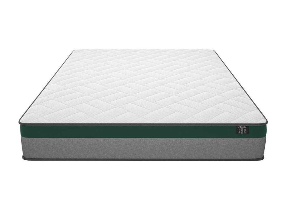 Ysmée Set Matras En Lattenbodem | Set Bedbodem + Matras Met Pocketveren Prestige Van Ysmee - 120 X 190 Cm