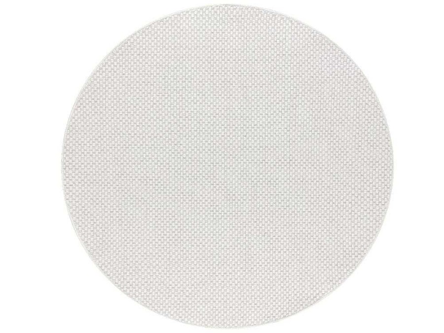 RugsX Tapijt Rond | Sisal Tapijt Timo 6272 Cirkel Buitenshuis Wit Cercle 200 Cm