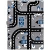 RugsX Kindervloerkleed | Tapijt Petit City Stad Straat Grijskleuring 200X290 Cm